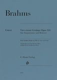 Johannes Brahms - Vier ernste Gesänge op. 121 für Singstimme und Klavier