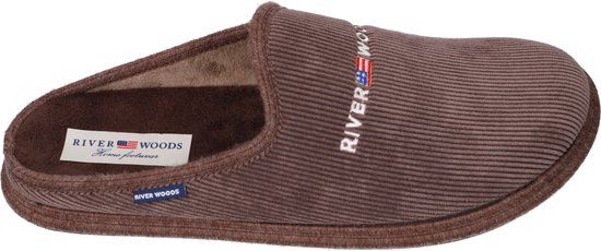 RIVER WOODS HENDRIK/657 Pantoffel bruin maat 39