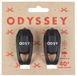 Frenchys SAS Set de 2 jeux d'éclairage avant et arrière Odyssey Bike Lights Noir