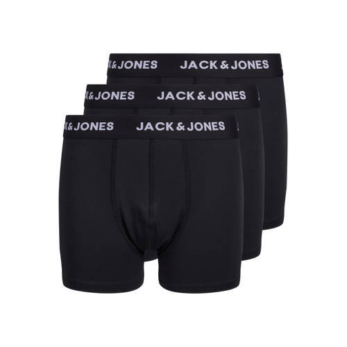 JACK & JONES JACK & JONES JUNIOR boxershort - set van 3 zwart