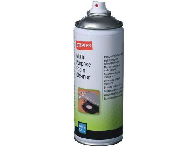 Staples Multifunctionele schuimreiniger - 400 ml - HFC-vrij