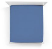 Bella Donna Alto Boxspringhoeslaken Lits-Jumeaux XL zeeblauw-0208 200x220-200x240