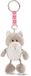 NICI Kat 7cm Talisminis – Knuffelkat als hanger met sleutelhanger