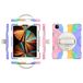 iPad Pro 12.9 2018/2020/2021 Generatie Hoes met Displaybeschermfolie Potloodhouder Kickstand Polsband 360 Draaibare Polsband Standaard Duurzame Beschermhoes (Heldere Kleur)