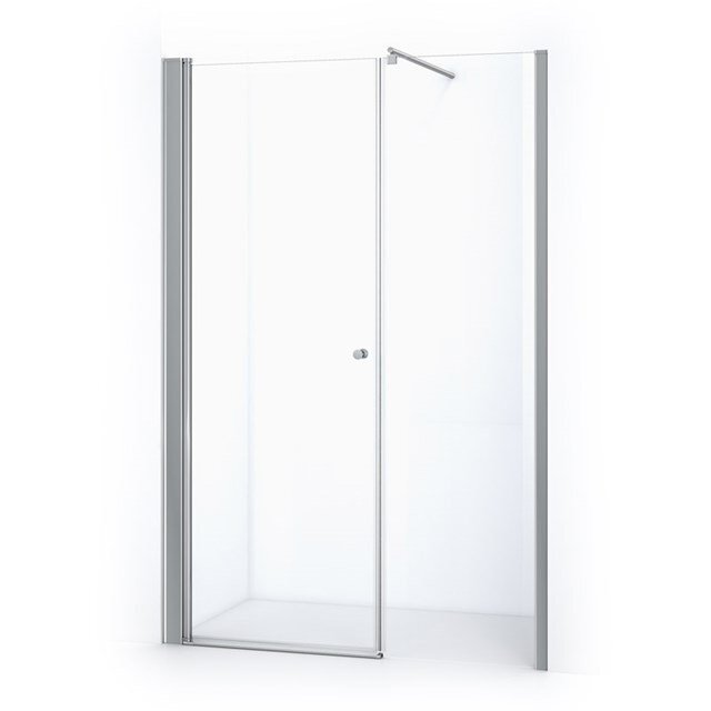 Maxaro Douchewand met Draaideur Zircon Comfort 150cm Chroom