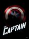 Komar Marvel Avengers The Captain fresque chambre d'enfant Avengers 30x40cm (sans cadre)