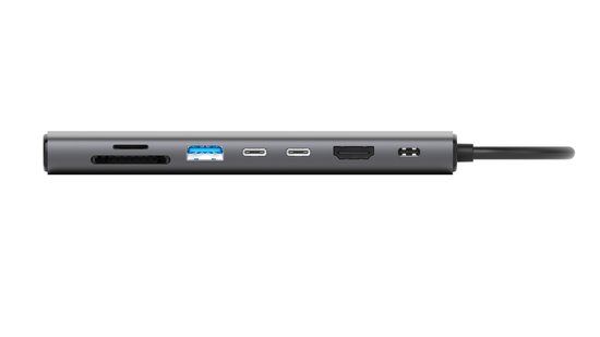 Sitecom 8 in 1 USB-C Power Delivery Multiport Hub