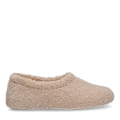 Manfield Teddy Slippers Beige