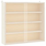 vidaXL Houten verzamelvitrine met deuren 40x8,5x37 cm