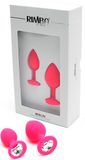 Rimba Berlin - Bling Buttplug Duo Set, Roze - 8718924239773