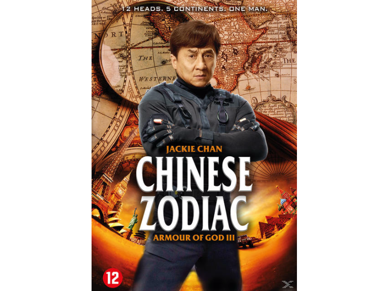 Jackie Chan chinese zodiac - armour of god 3 dvd