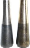 DKD Home Decor Vaas Aluminium Modern (2 Stuks)