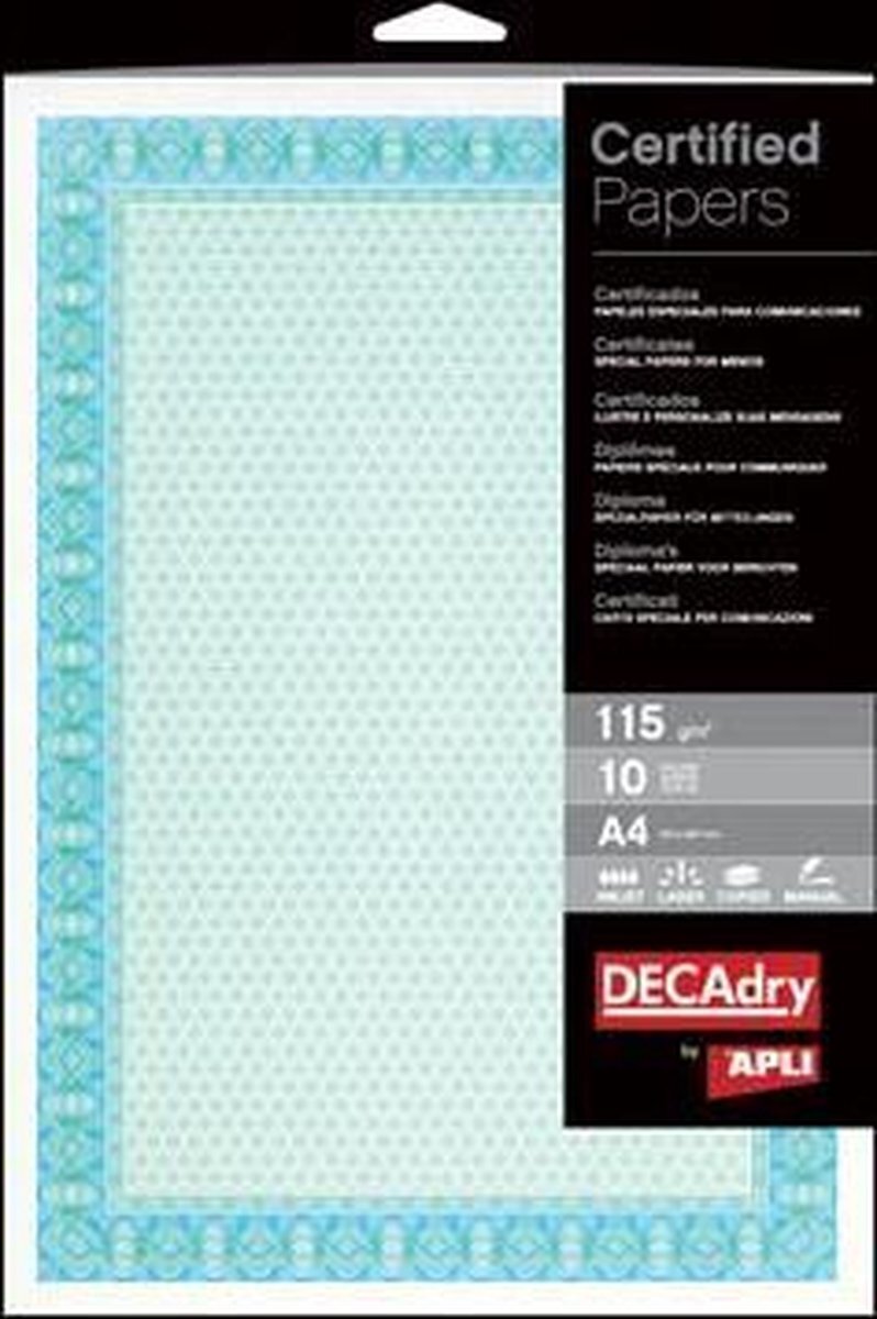 DECAdry papier voor inkjetprinters DSD-1052