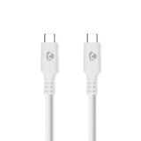 Nedis USB-C™-kabel | USB 3.2 Gen 1 | 60 W | 4K@60Hz | 5 Gbps | 1 m | Wit - CCGB64700WT10