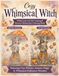 Cozy Whimsical Witch White Line Art Ink Tracing & Reverse Watercolor Coloring Book