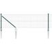 Acier et PVC Clôture Avec Poteau Vert 0,6 x 25 m