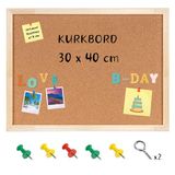 Creative Home Creative Deco Prikbord Kurk 30 x 40 cm