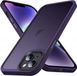 Selected by GSMpunt.nl Hoesje Geschikt voor Apple iPhone 14 Pro - Matte Back Cover - Paars