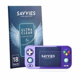 Savvies Screenprotector voor Anbernic RG 476H - Folie Beschermfolie transparant 18 Stuks