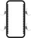 Elodame B.V. Meuble de rangement pour jeux - Tour de rangement pour jeux - Meuble de rangement pour DVD - 18 versions physiques + support pour 4 manettes - Blanc