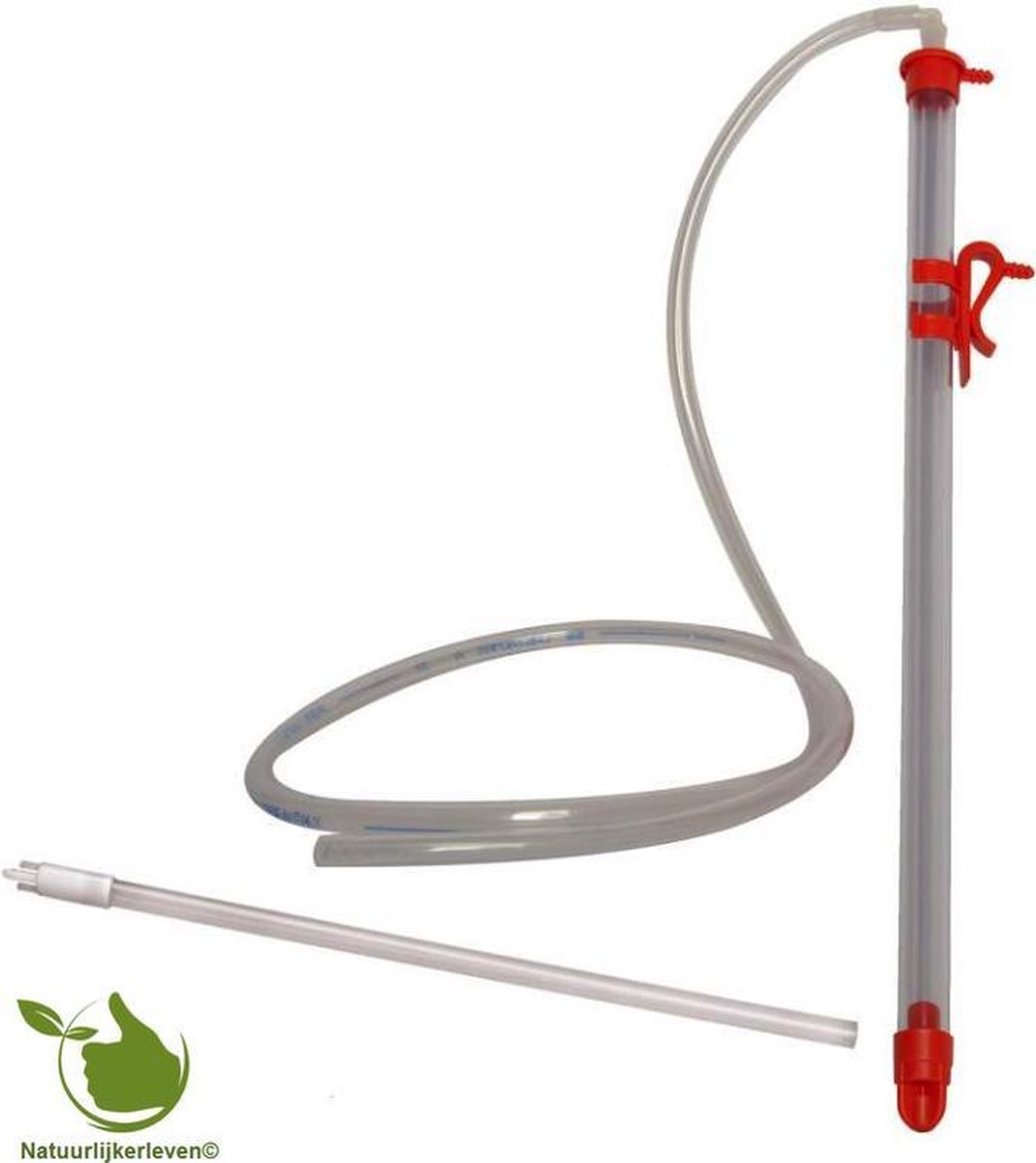 Brewferm Brewferm® Automatische hevel - Flow'in - LARGE - siphon - hevelslang - anti-drip - stabiele bevestiging