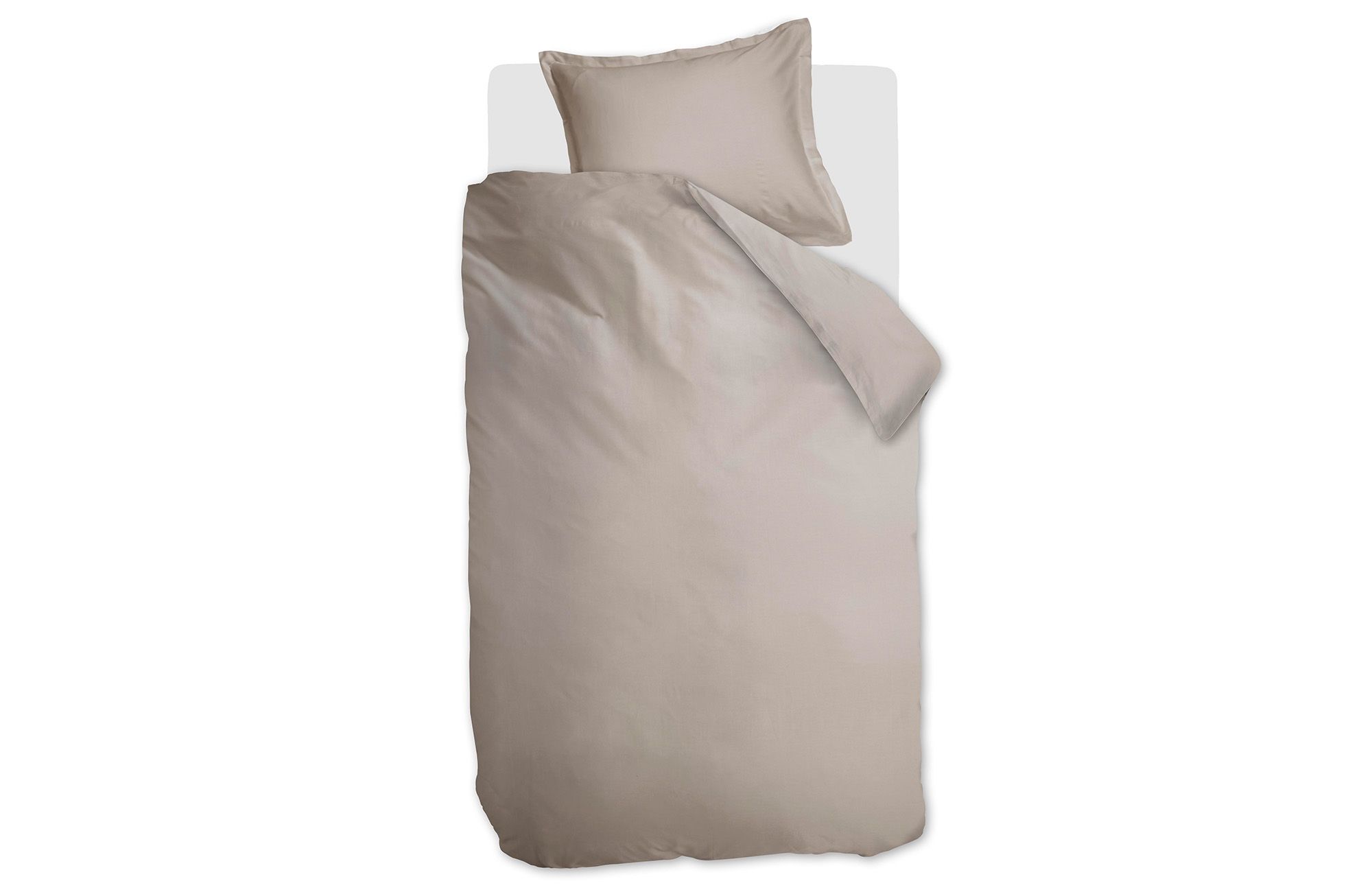 Ambiante Swiss Sense Ambiante Satin Dekbedovertrek Uni Sand