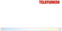 Telefunken Led-onderbouwlamp, 120 cm, keuken, ledstrip, keukenkast, werkplaatslamp, lichtkleur instelbaar in 2 standen via lichtschakelaar, 33 W, 3650 lm, wit
