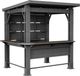 Keter Bar Gazebo - Buitenbar met overkapping - 200x230x238cm - Antraciet/Walnut