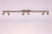 Freelight Spot Scolo 6 lichts L 119 cm beige