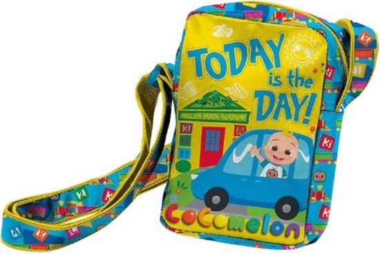 Cocomelon Schoudertas Junior 1,3 Liter Polyester Groen/blauw