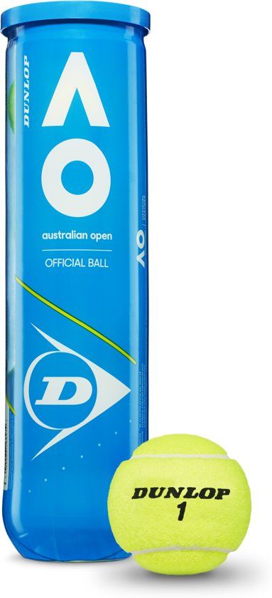 Dunlop D TB AUSTRALIAN OPEN 4 PET - Geel