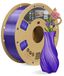 PLA Silk Filament 1,75 mm, 1 kg bobine, précision dimensionnelle +/- 0,02 mm (Violet Soie)