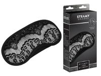 Steamy Shades Oogmasker van kant, zwart