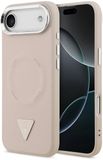 Guess Triangle Logo iPhone Air hoesje MagSafe compatibel - Roze