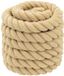 vidaXL Boottouw 50 mm 5 m Naturel Polypropyleen