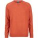 OLYMP Casual Modern Fit Trui ronde hals mandarijn, Effen