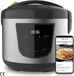Bol Robot culinaire multifonctionnel - Multicuiseur - Capacité 5 Litres, Programmable jusqu'à 24 Heures, Cuisson Automatique, 8 Menus Préréglés, Maintien au Chaud jusqu'à 24 Heures, avec Seau Antiadhésif