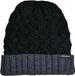 Urban Classics Braid Knit Beanie Muts Zwart/Grijs