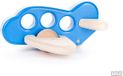Bajo Vliegtuig, Blauw - Jouet avion durable