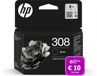 HP 308 originele inktcartridge - Zwart + Instant Ink tegoed