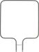 Electrolux 3879671208: Élément chauffant, plaque de fond, 400V, 1000W, pour cuisinière