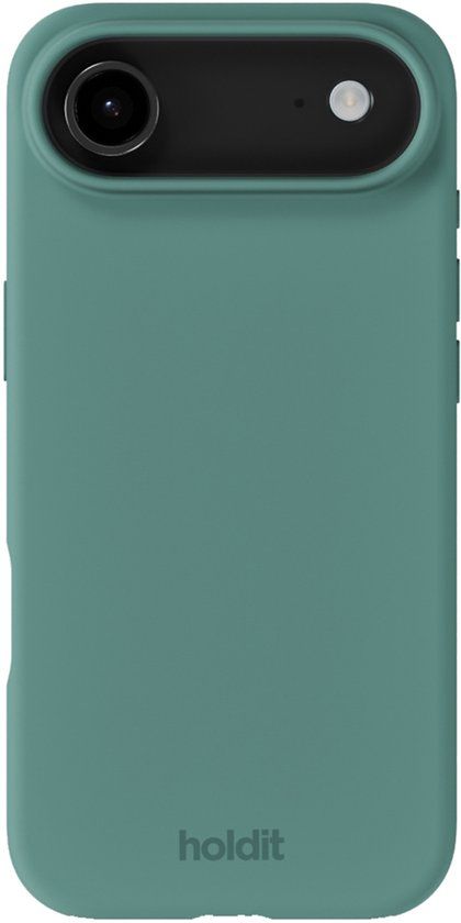 Holdit Silicone Case voor Apple iPhone 13 Hoes Groen