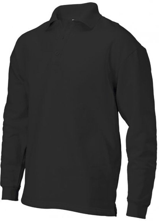 Tricorp polosweater - Casual - 301004 - zwart - maat XL