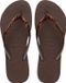Havaianas HAV. SLIM GLITTER II Donkerbruin Dames Slippers