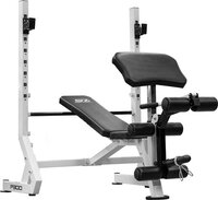 Senz Sports P300 Halterbank - Wit - Verstelbaar