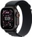 Apple Alpine Loop Band voor de Apple Watch | 44/45/46/49 mm - Maat M - Black / Black Titanium