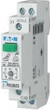 Eaton Drukknop met LED, 230AC/DC, 2 maakcontacten, 16A, oranje