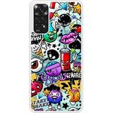 Xiaomi Redmi Note Graffiti 2 Verstevigd hoesje met sublimatie bedrukking