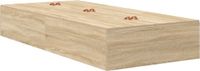 vidaXL Opbergbedframe Sonoma Eiken 100 x 200 cm