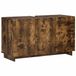 vidaXL Badkamerkast Gerookt eiken 101 x 41 x 58 cm Bewerkt hout